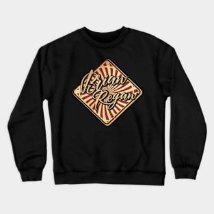 Brian Regan vintage design on top Crewneck Sweatshirt